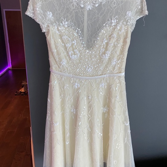 BHLDN Short Wedding Dress / Reception Dress - Picture 7 of 11